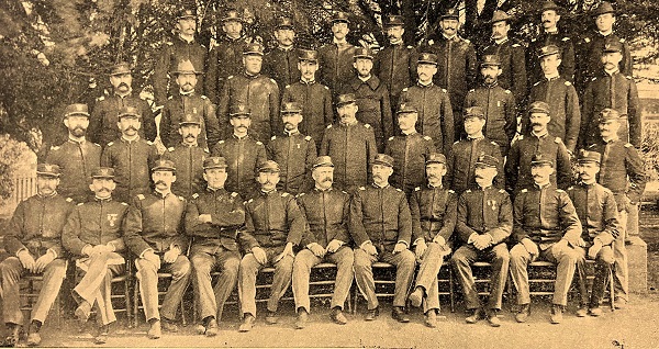 Officers of the First California Volunteer Infantry