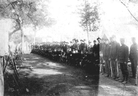 2nd Texas Volunteer Infantry, Co. B at Camp Mabry