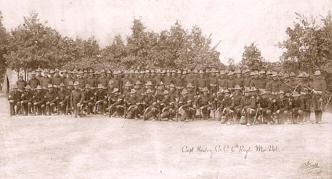 6th Missouri Volunteer Infantry, Co. C, Spanish American War