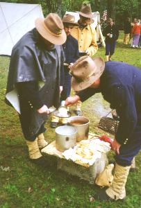 Cooking in Camp, 1898 Style