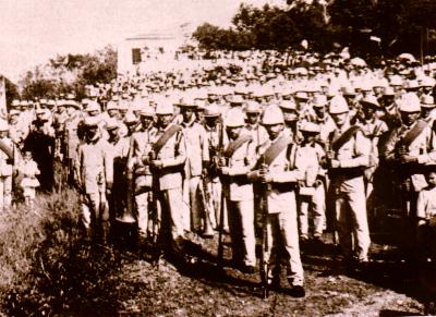 Spanish defenders of Guayama