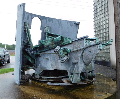 6 inch gun mount from the Battleship Maine in Chattanooga, TN