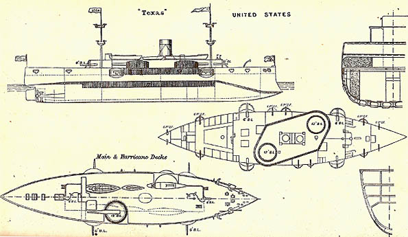 Plan and Profile, U.S.S. Texas