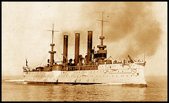 Armored Cruiser U.S.S. Brooklyn