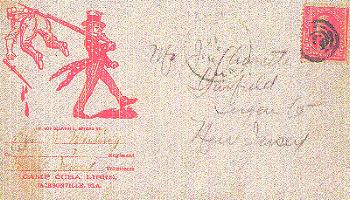 Another patriotic envelope, Spanish American War