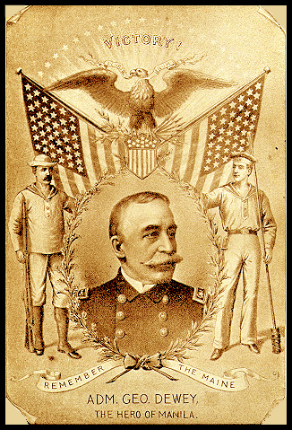 Broadside Honoring Admiral George Dewey