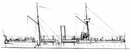 Profile of the Cruiser Isla de Luzon