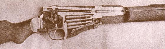 Lee Rifle Cutaway View