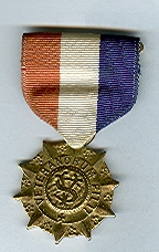 Front - 1st New York Cavalry Medal