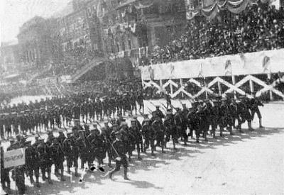 Crew of the U.S.S. Topeka at the Philadelphia Peace Jubilee