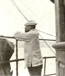 Capt. John Philip during the Battle of Santiago