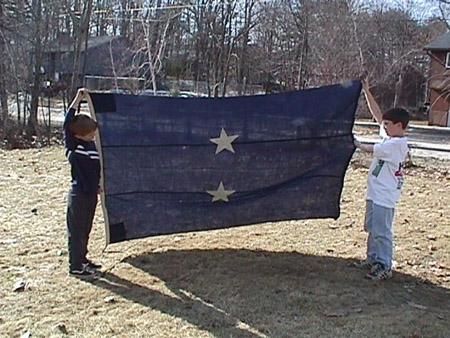 Winfield Scott Schley's Rear Admiral's Pennant